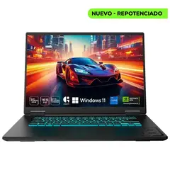 GIGABYTE - PORTATIL GAMER GAMING A16 - CORE i7 13620H - RAM 32GB - SSD 2TB - RTX 5070 8GB