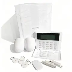 HIKVISION - Kit Alarma Inalambrico Ax Hybridpro 64 Zonas Color Blanco, DS-PHA64-KIT-WB