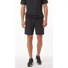 BELIFE - Pantaloneta deportiva negra con ciclista interno para hombre