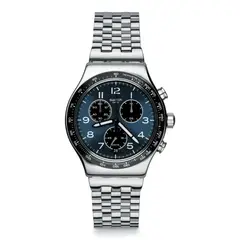 SWATCH - Relojes Unisex Boxengasse. Reloj Acero Inoxidable Plateado YVS423GC