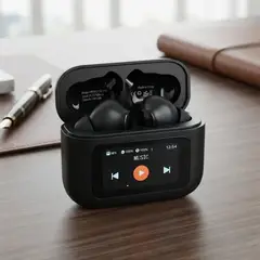 KRONO - Audífonos Inalámbricos T30 Bluetooth Con Pantalla Táctil