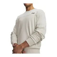 UNDER ARMOUR - Buzo Hombre Rival Crew Blanco