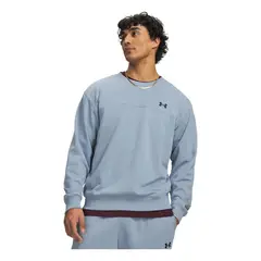 UNDER ARMOUR - Buzo Hombre Rival Crew Azul