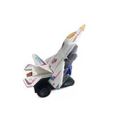 JUGUETERIA EXPRESS - Avión de combate transforme con luz y sonido