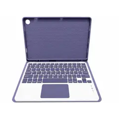 GENERICO - ESTUCHE FUNDA Y TECLADO PARA TABLET SAMSUNG A11+ DE 11'P AZUL OSCURO