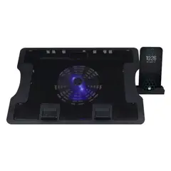 GENERICO - Base Refrigerante Portátil B-180 Reclinable Soporte Celular