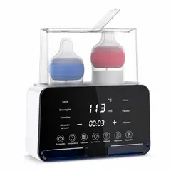 AMERICAN GENERICS - Calentador Y Esterilizador De Biberones 9 En 1 Con Control De Temperatura