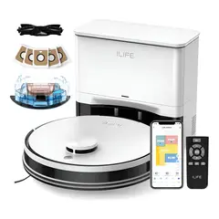 GENERICO - Ilife Robot Aspirador Y Trapeador A30 Pro Navegación Lidar