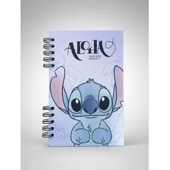 GENERICO - Agenda 2027 Stitch semanal planificador diario control de gastos anillada tapa dura