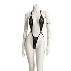 GENERICO - Lencería Ropa Interior Femenina Body Encaje Babydoll Sexy