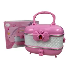 GENERICO - Kit De Maquillaje Infantil De 54 Piezas Para Niñas Cofre