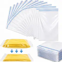 GENERICO - Bolsas Ziplock Transparentes 25x36 cm x100