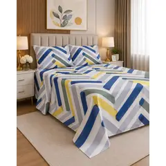 GENERAL - Juego de Sábana 220 Hilos – Cama Doble 140X190