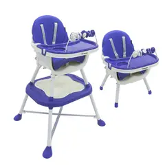 BEBESITOS - SILLA COMEDOR 5 EN 1 INCLUYE LEGO Y TABLERO CON MARCADORES