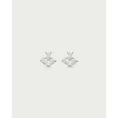 LUNAMAR - Aretes 3 Gotas PLATA