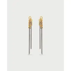 LUNAMAR - Aretes Largos Cadena