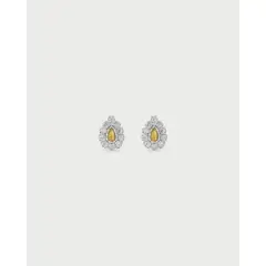 LUNAMAR - Aretes Gota Crystal