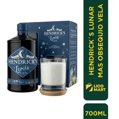 HENDRICKS - GIN HENDRICK´S LUNAR 700 ML MAS OBSEQUIO VELA
