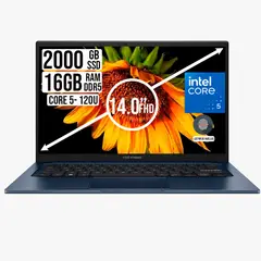 ASUS - Portatil Vivobook 14 Intel Core 5 120U Ram 16GB SSD 2TB LED FHD 14"