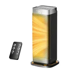 GENERICO - Calefactor Electrico Ambiente Portatil Calentador Silencioso 110 V