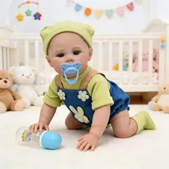 GENERICO - Bebe Reborn Muñeca Realista Meadown con Accesorios