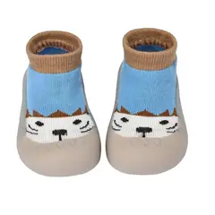 MUNDO BEBE - Medias Zapato Para Bebé Niño Niña Siliconada