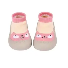 MUNDO BEBE - Medias Zapato Bebé Para Niño Niña Siliconada