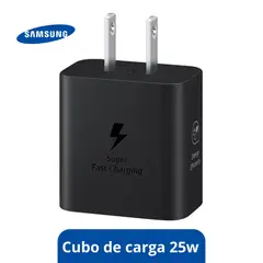 SAMSUNG - Cubo de carga rapida de 25W