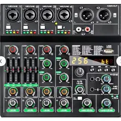 GENELEC - Consola mezcladora de audio profesional M6 de 6 canales