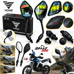GENERICO - Espejos Retrovisores Voge Rally 300 Originales Repuesto Moto