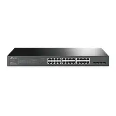 TP LINK - Switch TP-Link TL-SG2428P 24 Puertos Gigabit PoE+ 250W, 4 SFP Gigabit y Gestión Cloud Centralizada