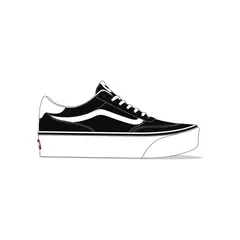 VANS - Tenis Mujer Super Lowpro Negro