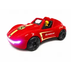 JUGUETERIA EXPRESS - Carro control remoto rojo con pasajeros