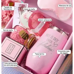 SPA LINE - Kit De Cuidado Personal Y Relax Para Mujer Caja De Regalo
