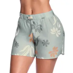 LAURA - SHORT DE PIJAMA EFECTO LINO