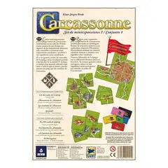 GENERICO - Juego De Mesa Carcassonne - Expansiones Reunidas