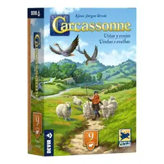 GENERICO - Carcassonne Expansion Viñas Y Ovejas Juego De Mesa Esp