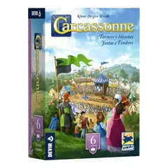GENERICO - Carcassonne Expansión Torneos Y Blasones Juego De Mesa Esp