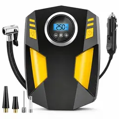 ONE PIXEL - Compresor de Aire Portátil 12V Digital Inflador de Llantas para Carro y Moto