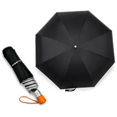 NUBOTTA - Sombrilla Paraguas Ejecutivo Grande Mango Madera Negro 0453