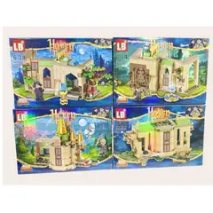 GENERICO - Lego Harry potter Ref: lb9115 Saga x 4 de 233 piezas Cada una