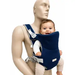 GENERICO - CANGURO CARGADOR PARA BEBE HASTA 12KG 0-24 MESES ERGONOMICO