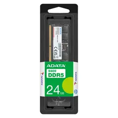 ADATA - Memoria RAM · 24GB DDR5 5600MHz · Para Portátil