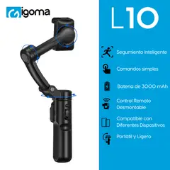 IGOMA - Estabilizador Gimbal 3-Axis L10- Negro