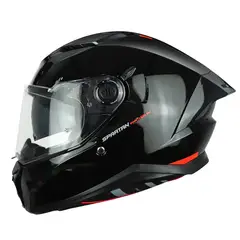 SPARTAN - Casco Panther Sv Solid Gafas Internas