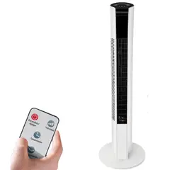 GENERICO - Ventilador De Torre Con Control Remoto Oscilante 3 Niveles