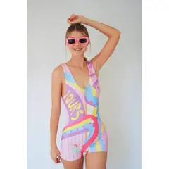 SWIM FAVOURS - Enterizo 60’s Grace · Silueta retro que estiliza