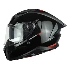 SPARTAN - Casco Panther Sv Solid Gafas Internas