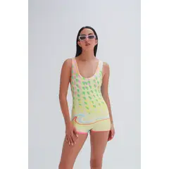 SWIM FAVOURS - Enterizo 60’s Cotton