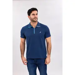 NAUTICA - Polo Hombre Regular Fit Azul